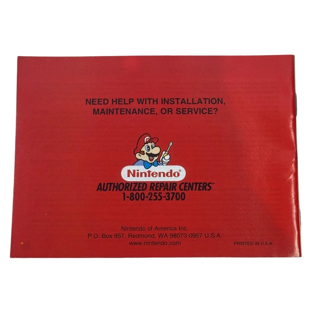 Nintendo‎ Game Boy Color Mickey's Racing Adventure Instruction Booklet Manual